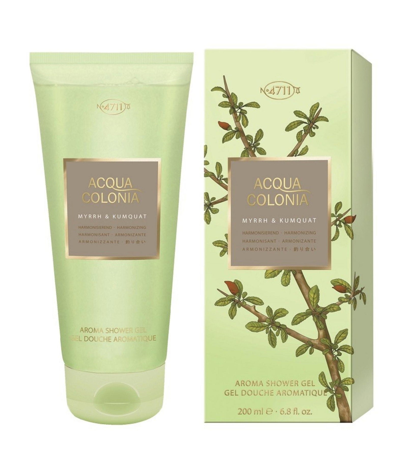 4711, Acqua Colonia, Myrrh & Kumquat, Shower Gel, 200 ml