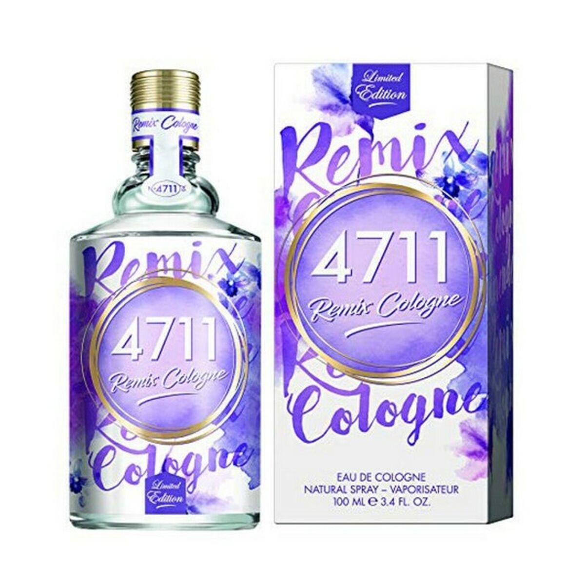 Unisex Perfume 4711 Remix Lavender Edition EDC product packaging