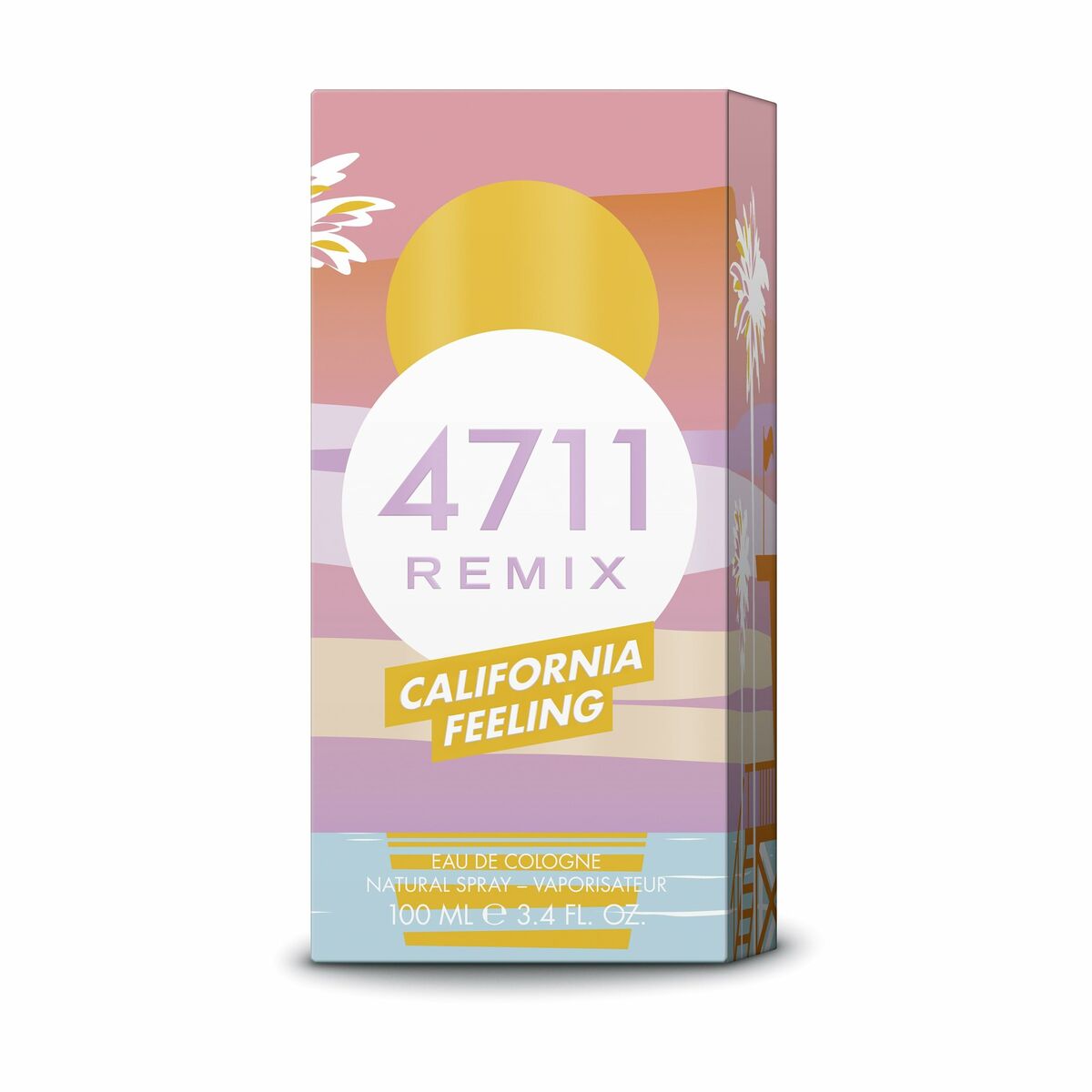 Eau de Cologne 4711 REMIX CALIFORNIA FEELING 4711 Remix CaliforniaFeeling EDC 100 ml bottle