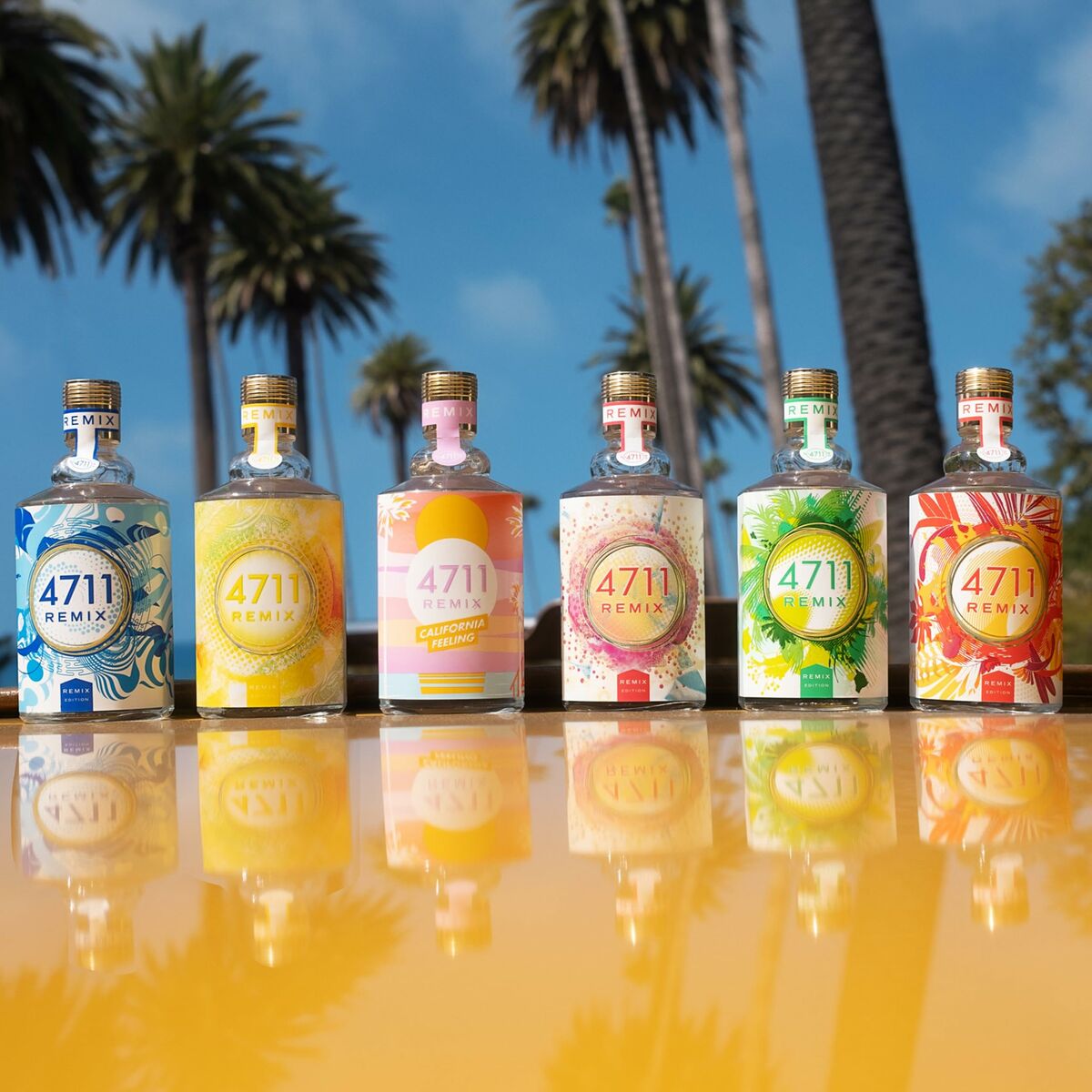 Eau de Cologne 4711 REMIX CALIFORNIA FEELING 4711 Remix CaliforniaFeeling EDC 100 ml bottle