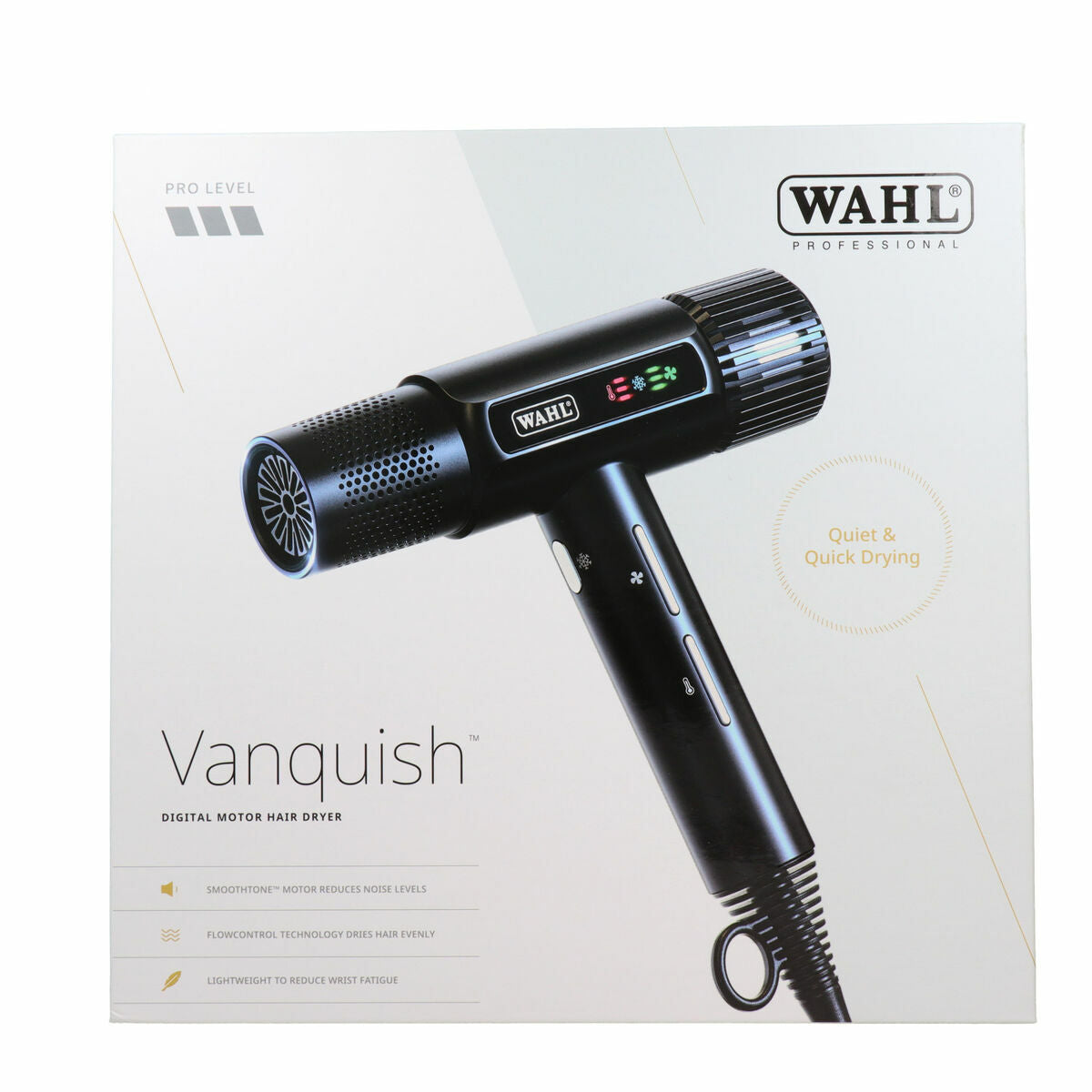 Hairdryer Wahl 4321-0470 Black 1600 W product packaging