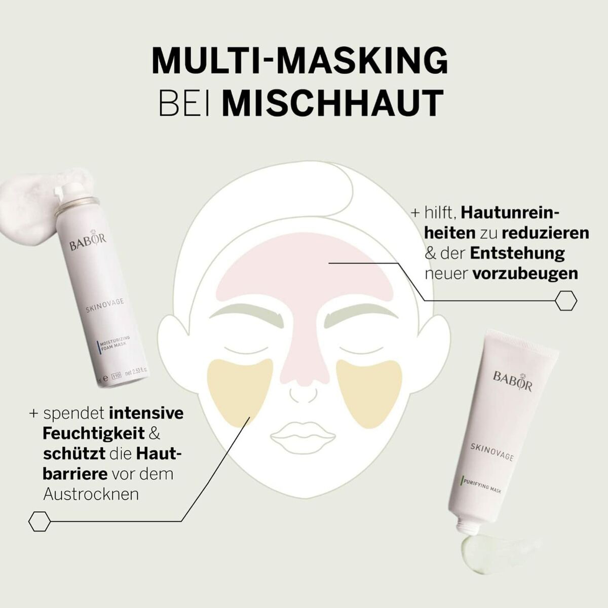 Moisturizing Facial Mask Babor 50 ml for Women mask packaging