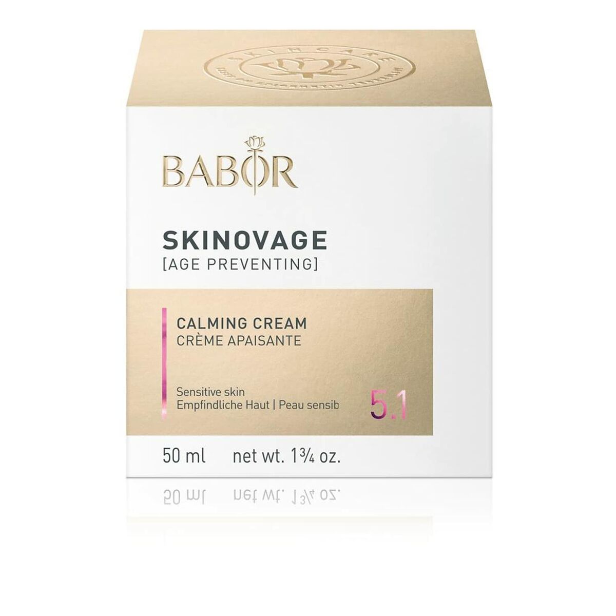 Soothing Cream Babor Skinovage 50 ml for Women skincare packaging
