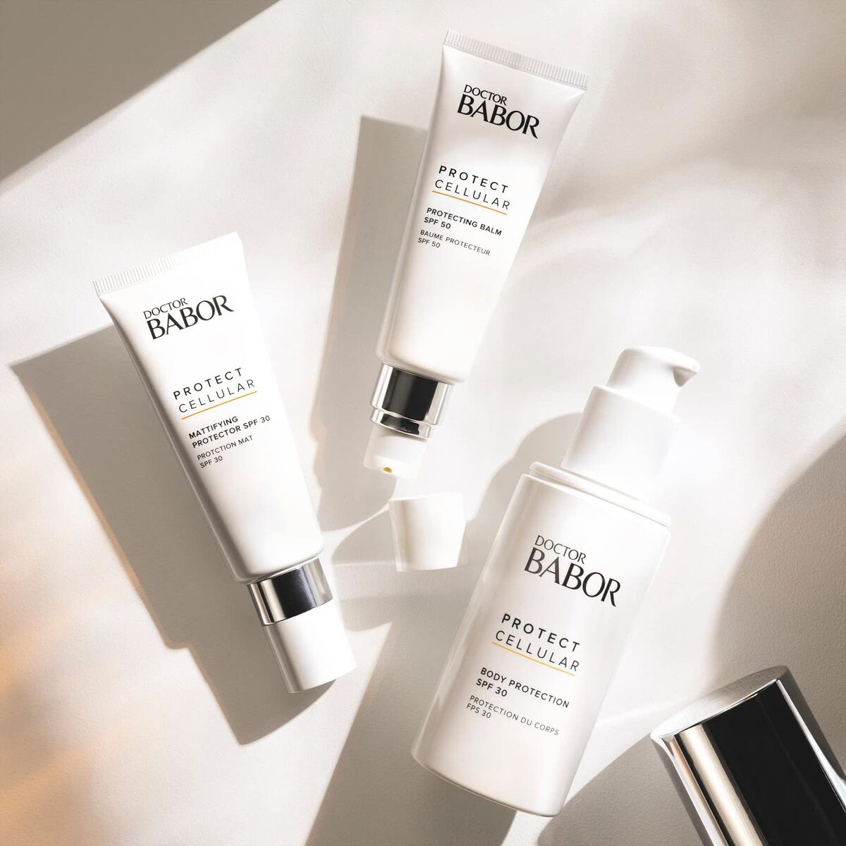 Sun Cream Babor skincare packaging