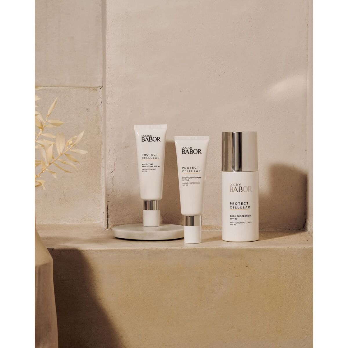 Sun Cream Babor skincare packaging