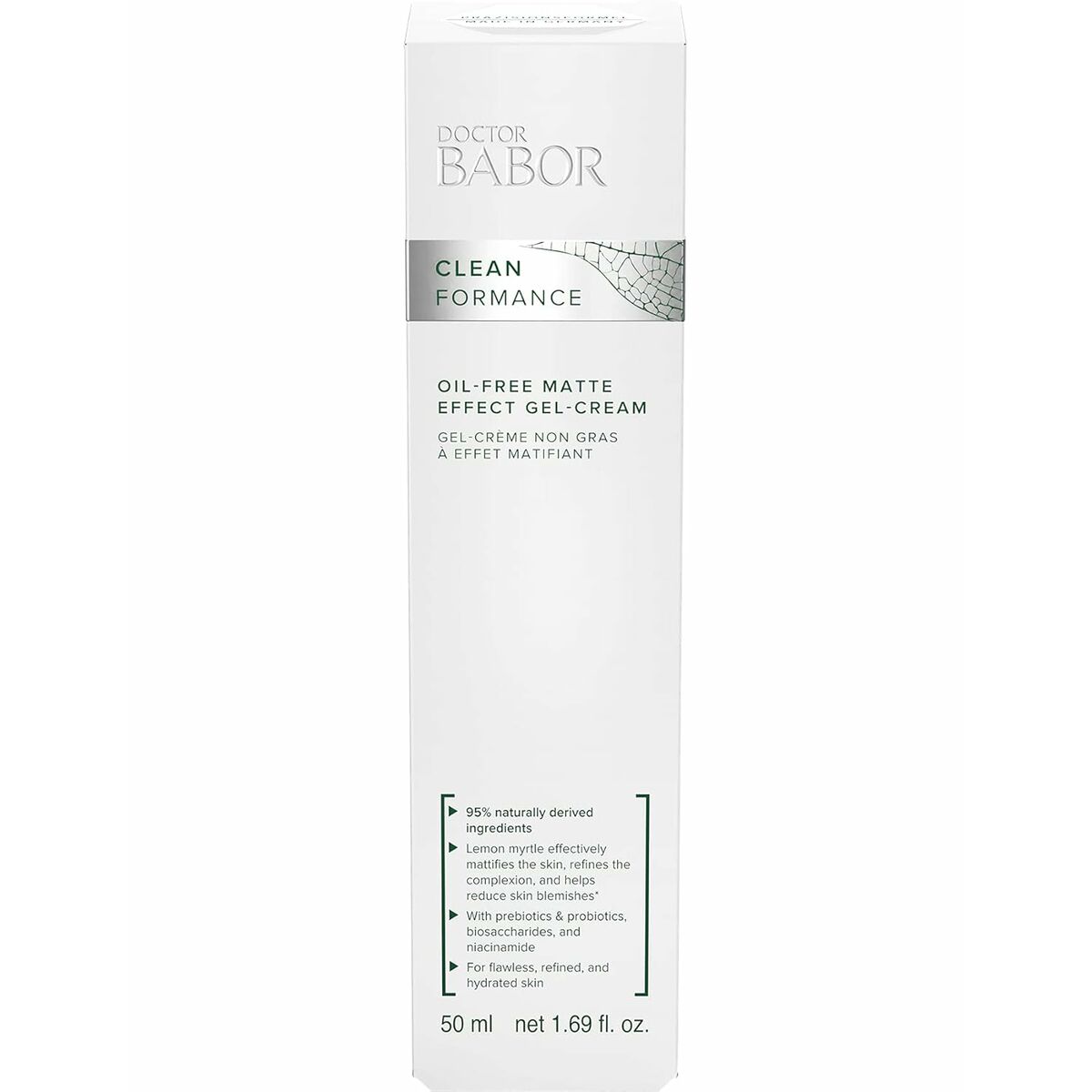 Hydrating Facial Cream Babor Doc Clean Oil-Free Cream 50 ml skincare packaging