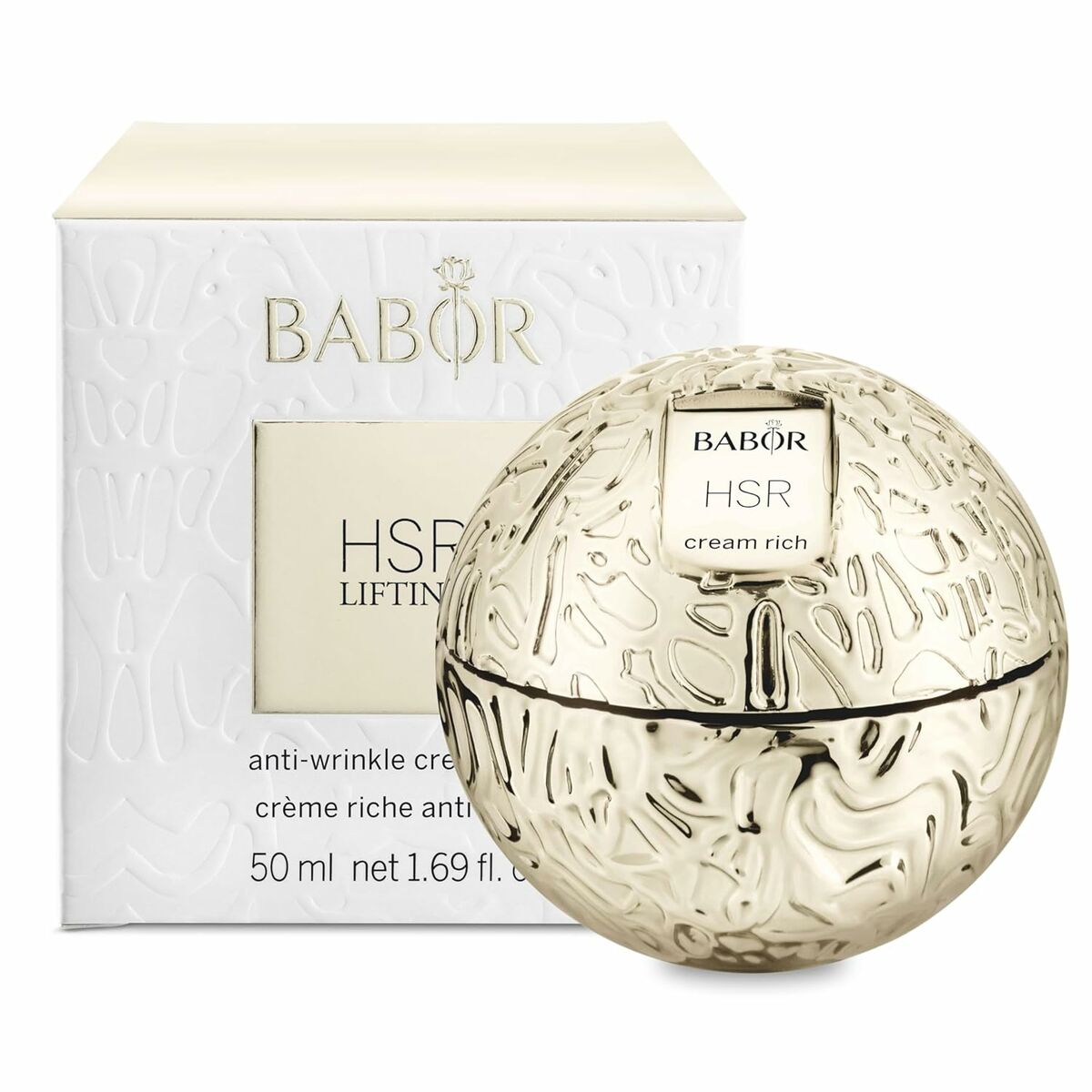Anti-Wrinkle Cream Babor Hsr Lifting 50 ml for Women skincare packaging