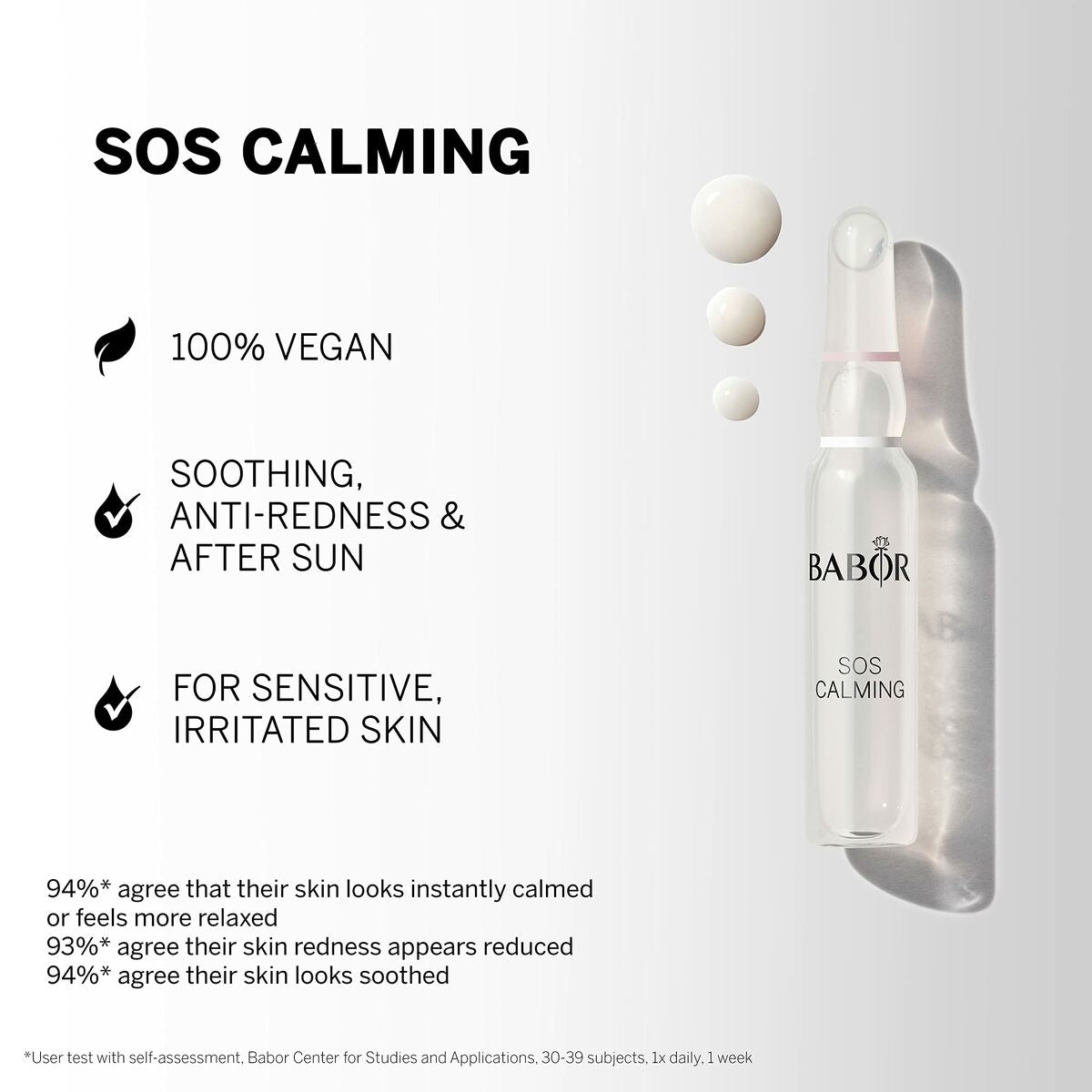 Facial Care Babor Sos Calming for Women product packaging