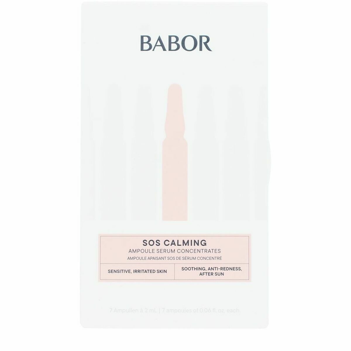 Facial Care Babor Sos Calming for Women product packaging