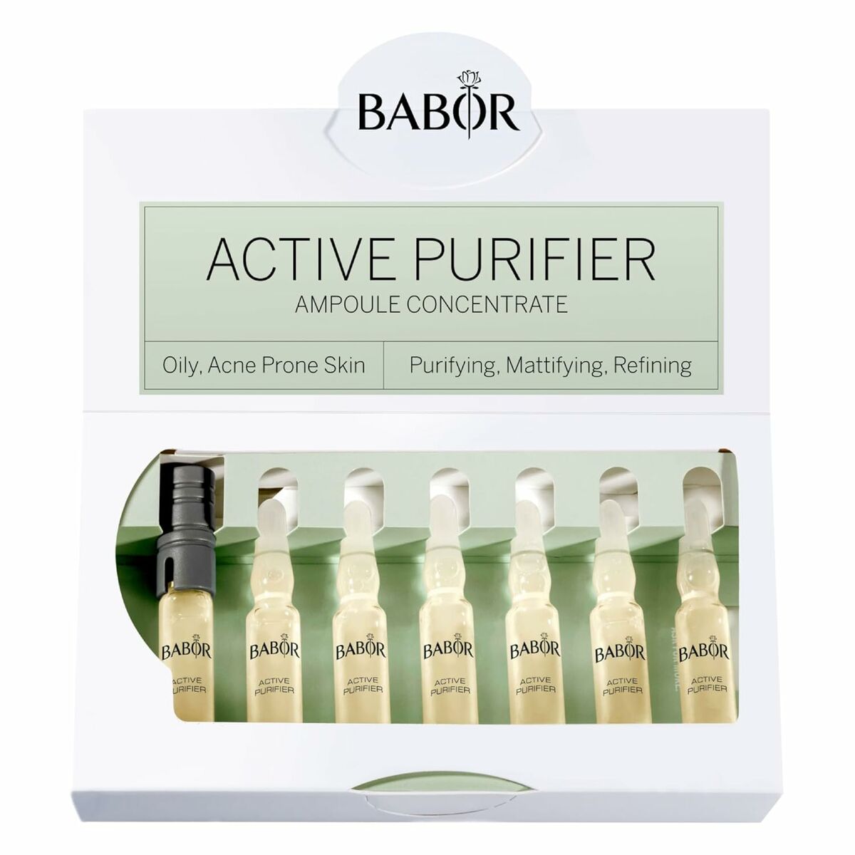 Ampoules Babor Active Purifyier 7X2 7 x 2 ml for Women product packaging