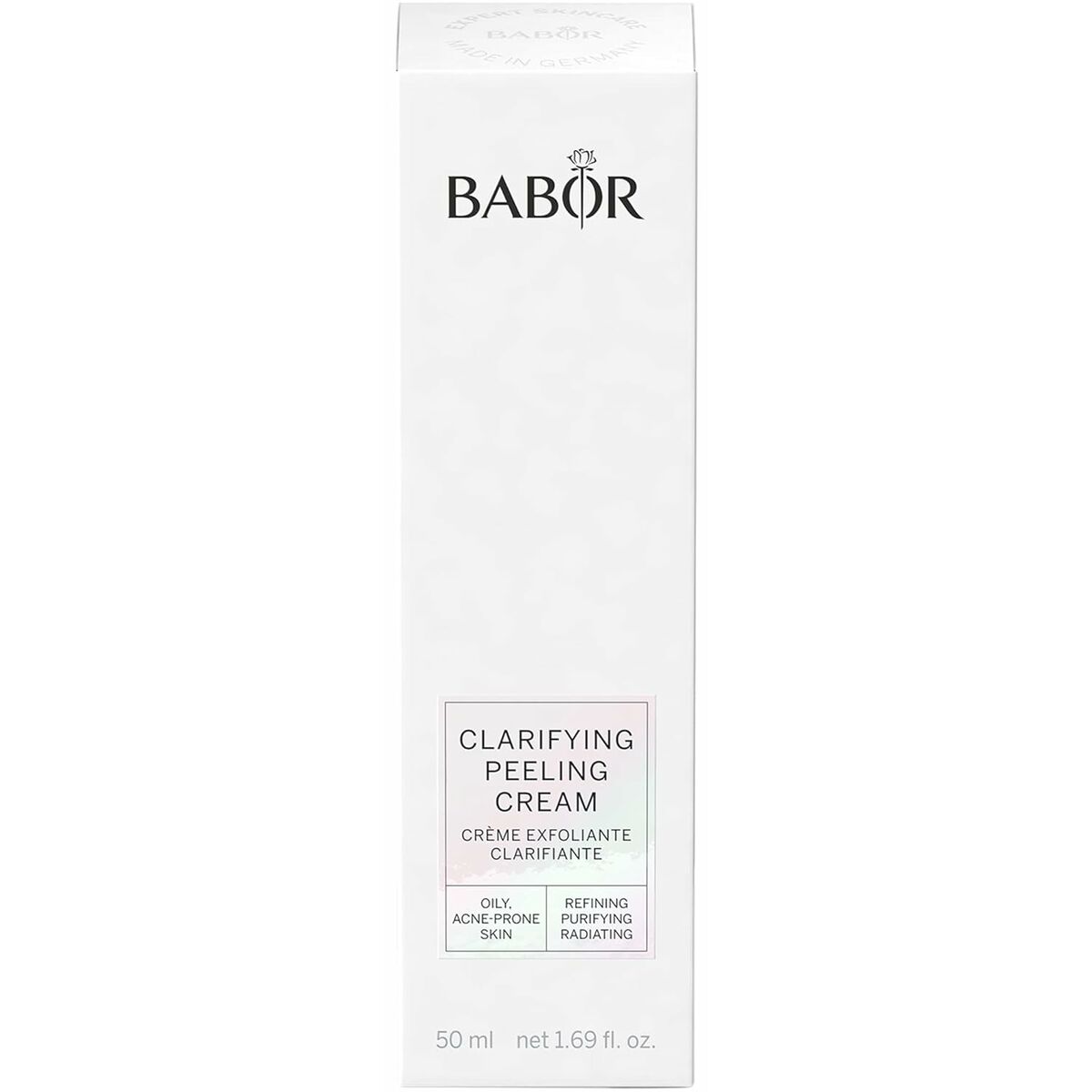Exfoliating Cream Babor Clarifying Peeling 50 ml skincare packaging