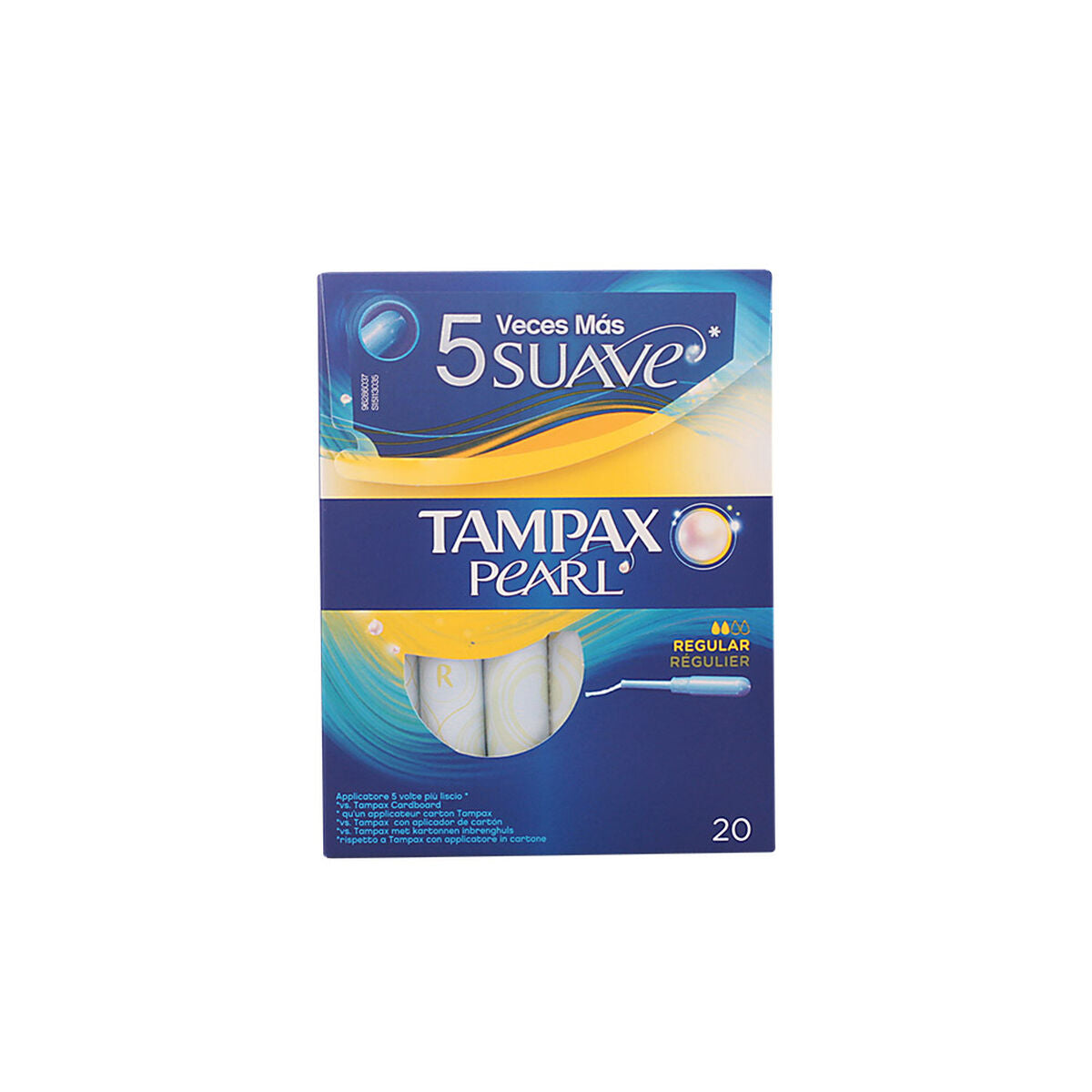 Tampax PEARL product packaging