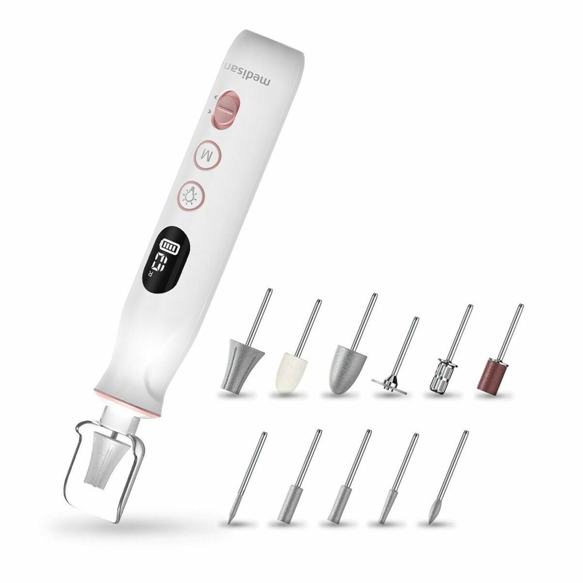 Manicure Set Medisana White product packaging