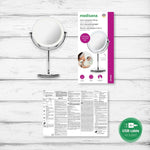 Mirror Medisana Chrome product packaging