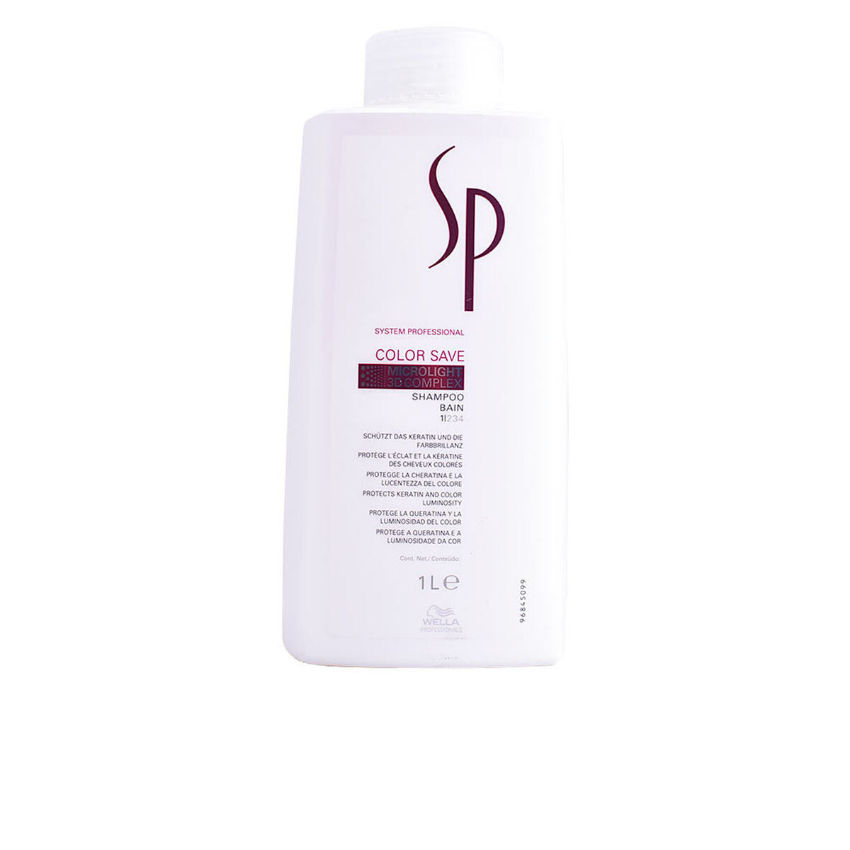 Shampoo SP Color Wella Color Save (1000 ml) for Women shampoo bottle