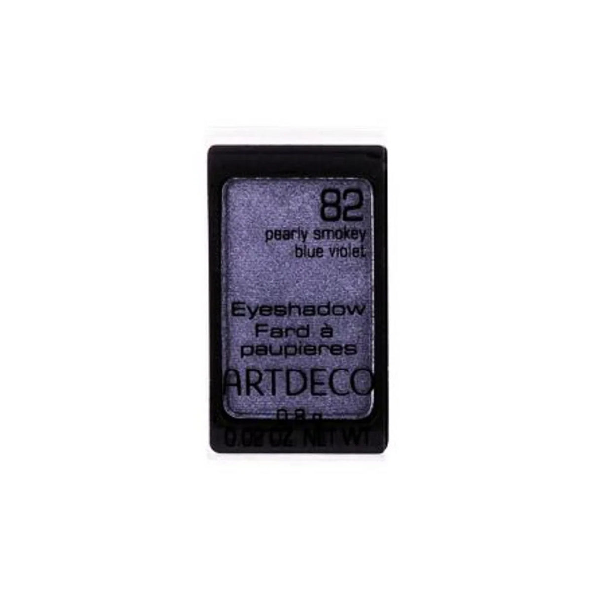 ArtDeco, ArtDeco, Eyeshadow Powder, 82, Pearly Smokey Blue Violet, 1 Shade, Refill, 0.8 g