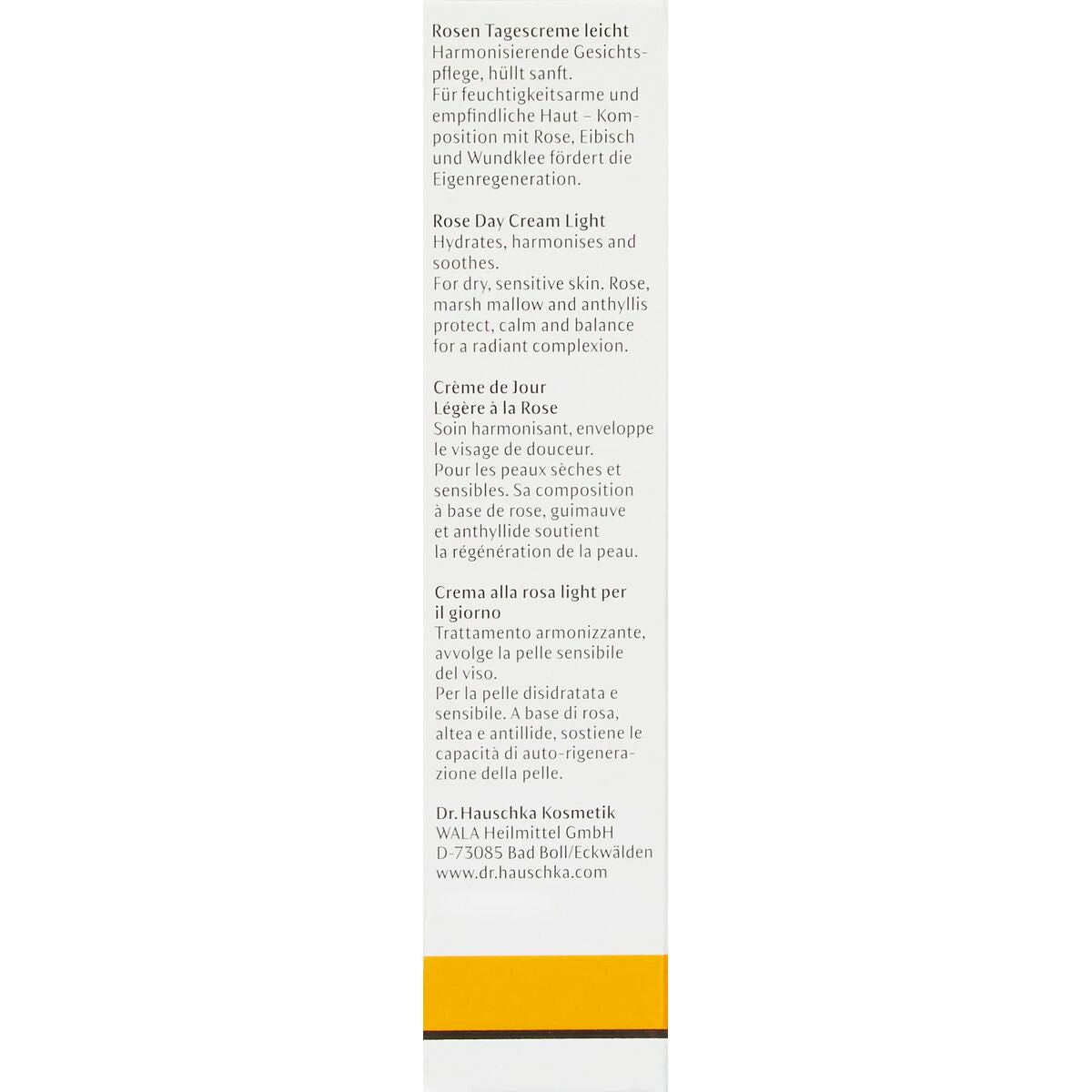 Day Cream Dr. Hauschka 30 ml for Women skincare packaging