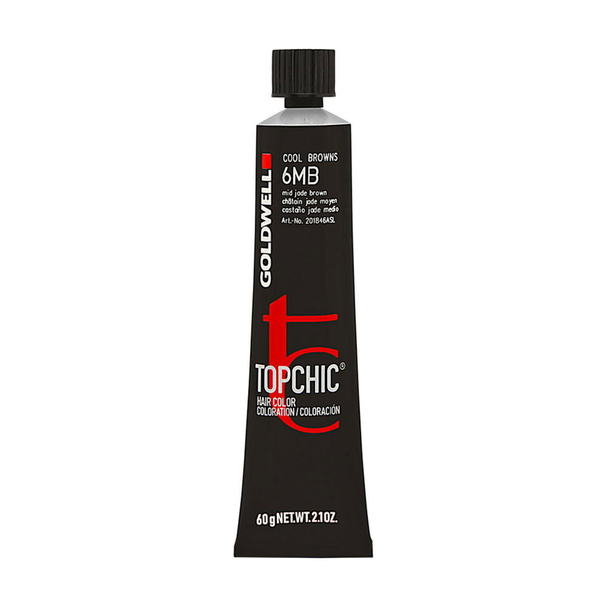 Goldwell, TopChic, Permanent Hair Dye, 6MB , 60 ml