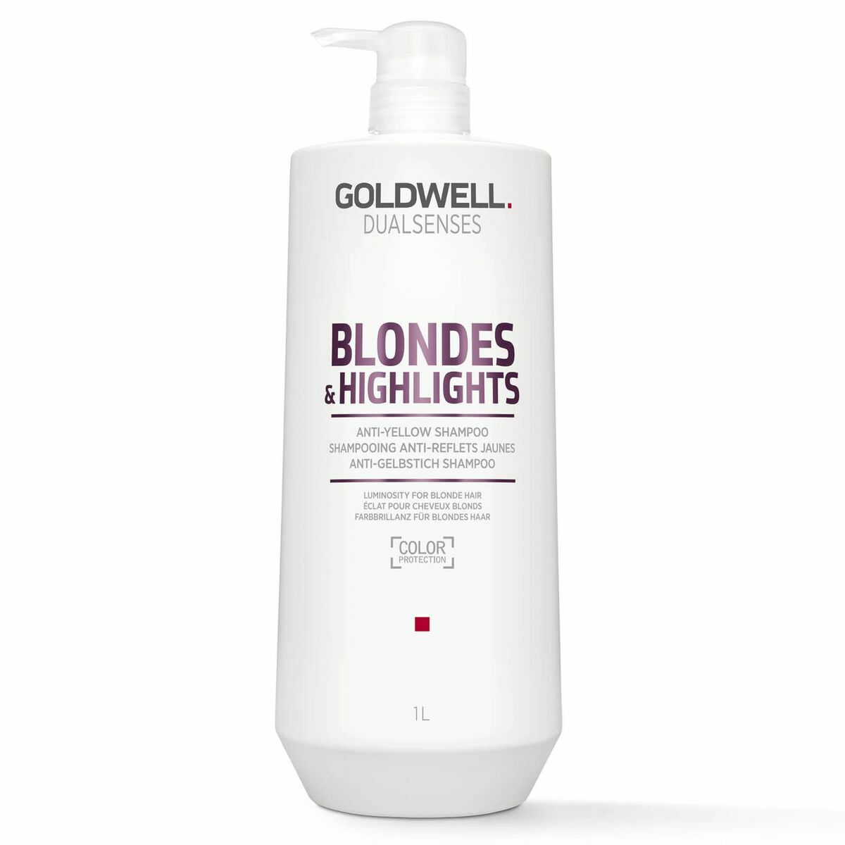 Shampoo Goldwell Blondes Highlights 1 L shampoo bottle
