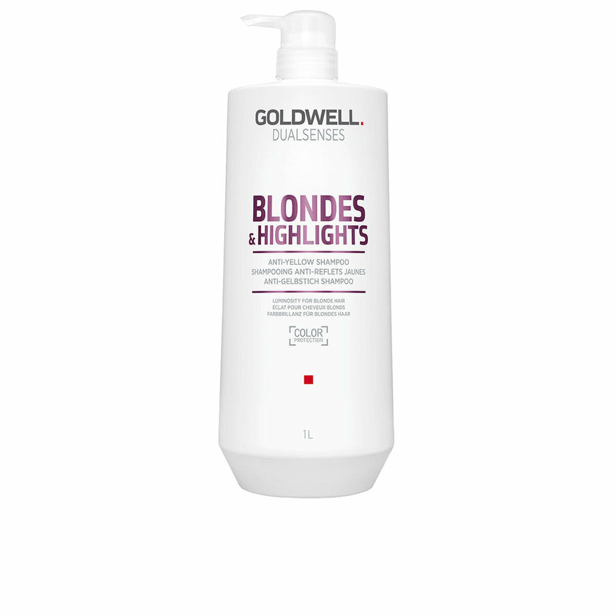 Shampoo Goldwell Blondes Highlights 1 L shampoo bottle