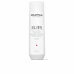 Shampoo for Blonde or Graying Hair Goldwell Silver 250 ml shampoo bottle