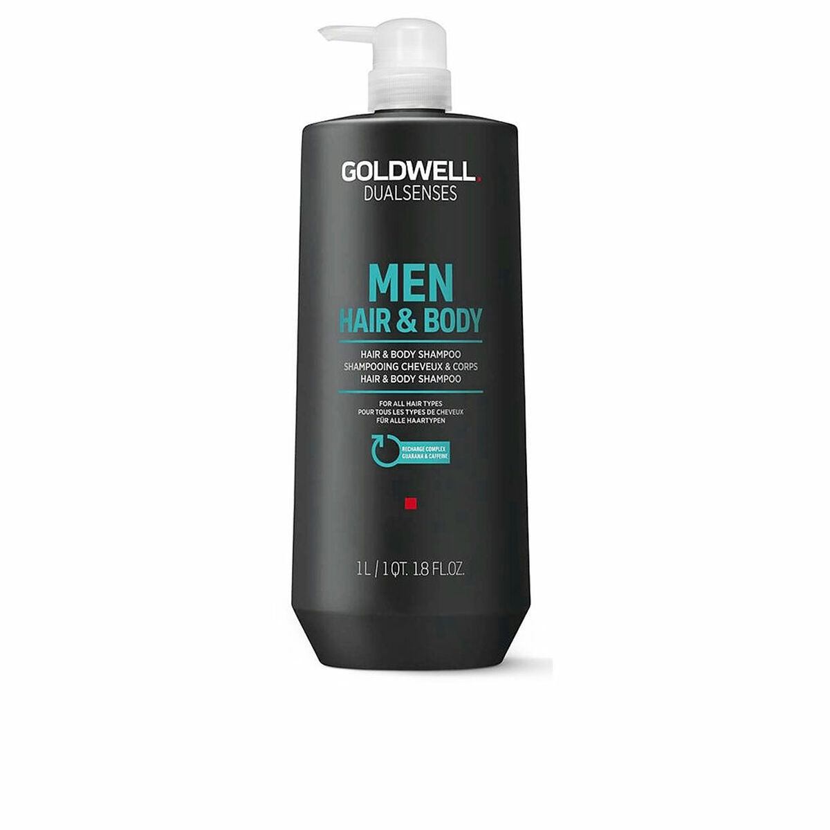 Shampoo Goldwell Dualsenses Men 1 L for Men shampoo bottle