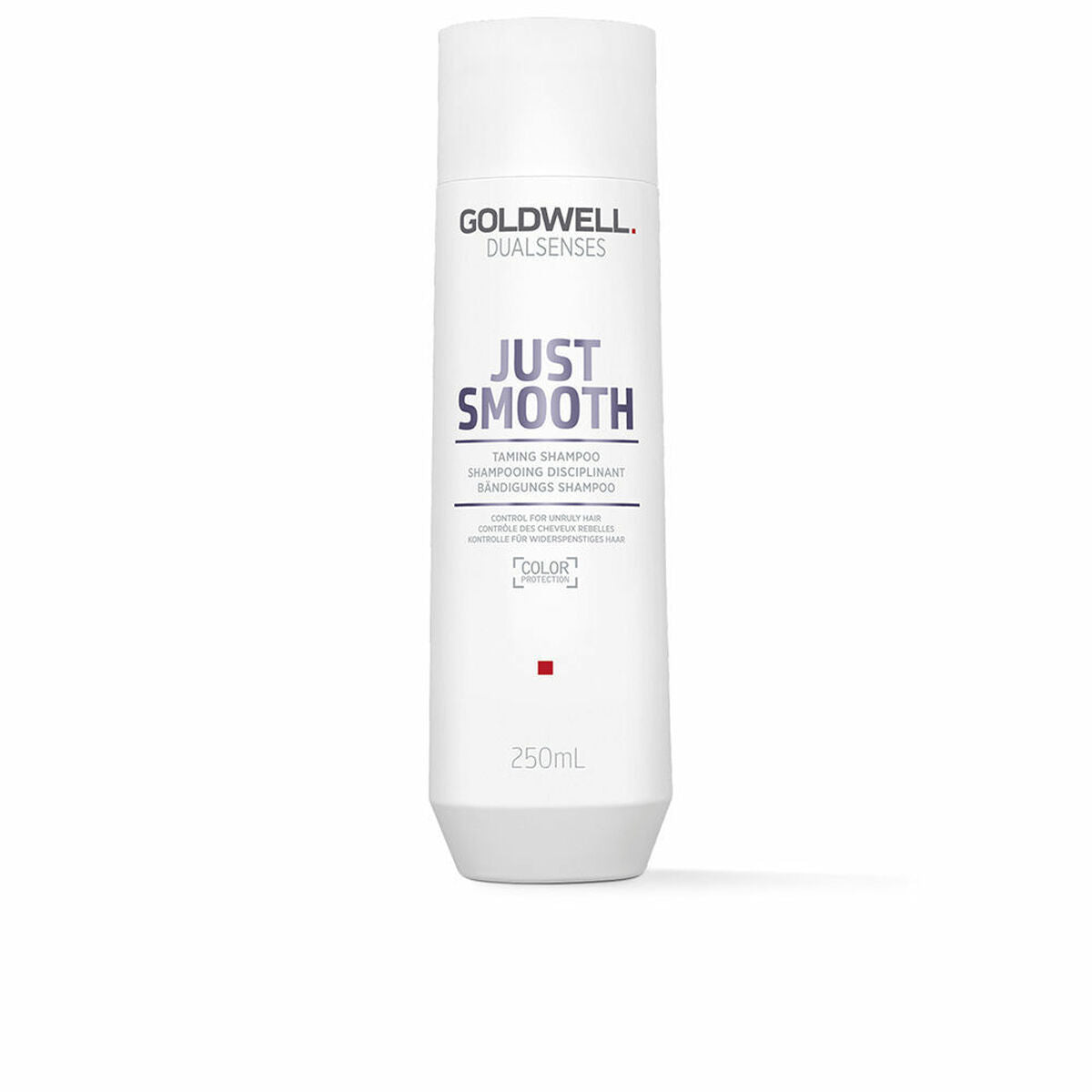 Shampoo Goldwell Just Smooth 250 ml shampoo bottle