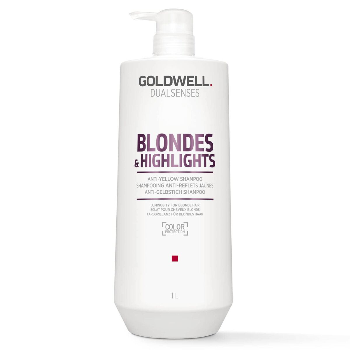 Shampoo Goldwell Blondes Highlights for Women shampoo bottle