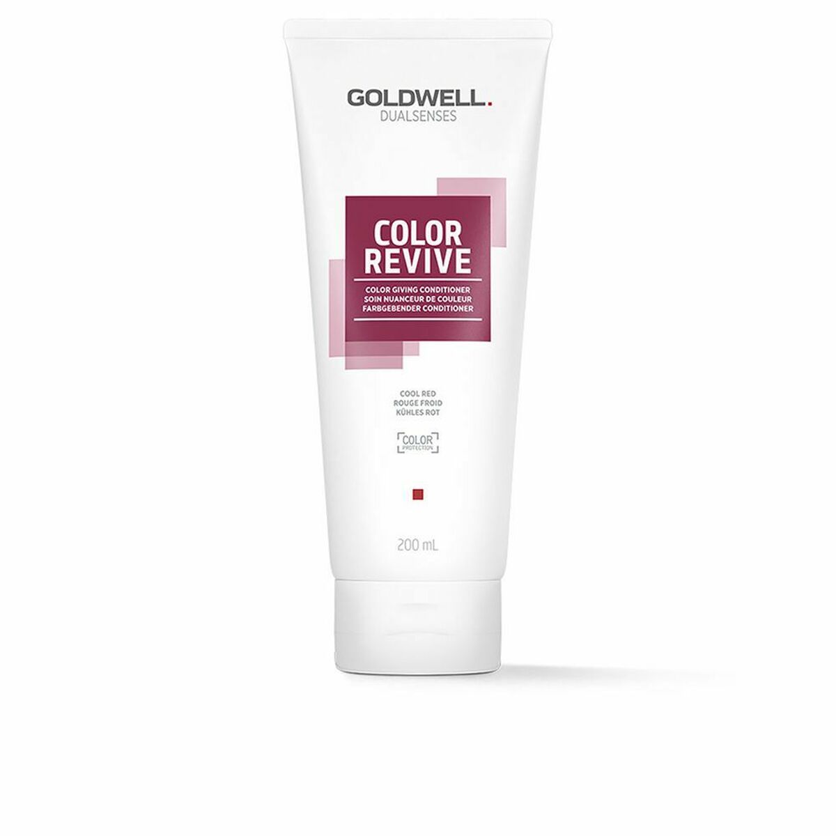 Conditioner for Dyed Hair Goldwell Color Revive Cool Red 200 ml conditioner bottle