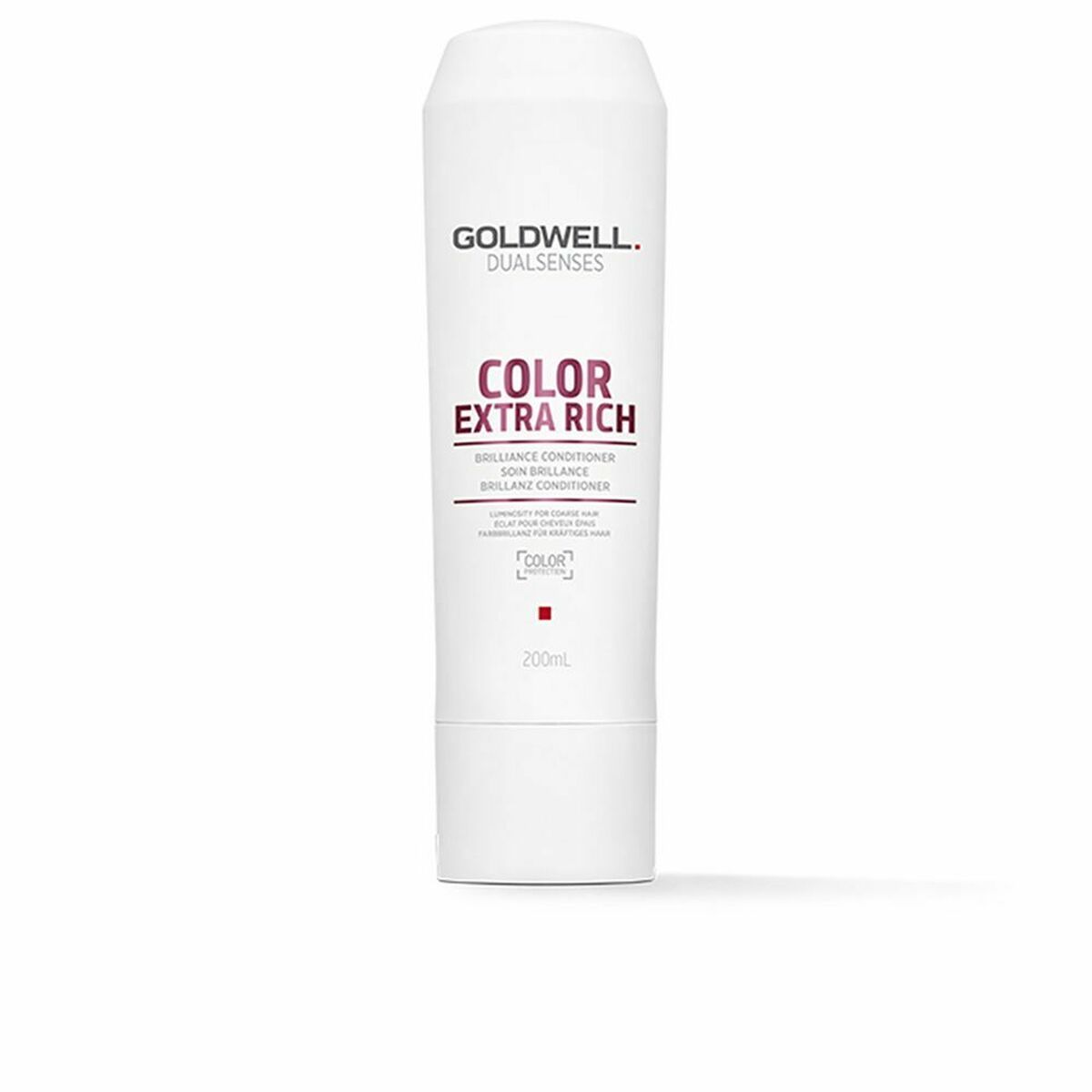 Conditioner for Dyed Hair Goldwell Color Extra Rich 200 ml conditioner bottle