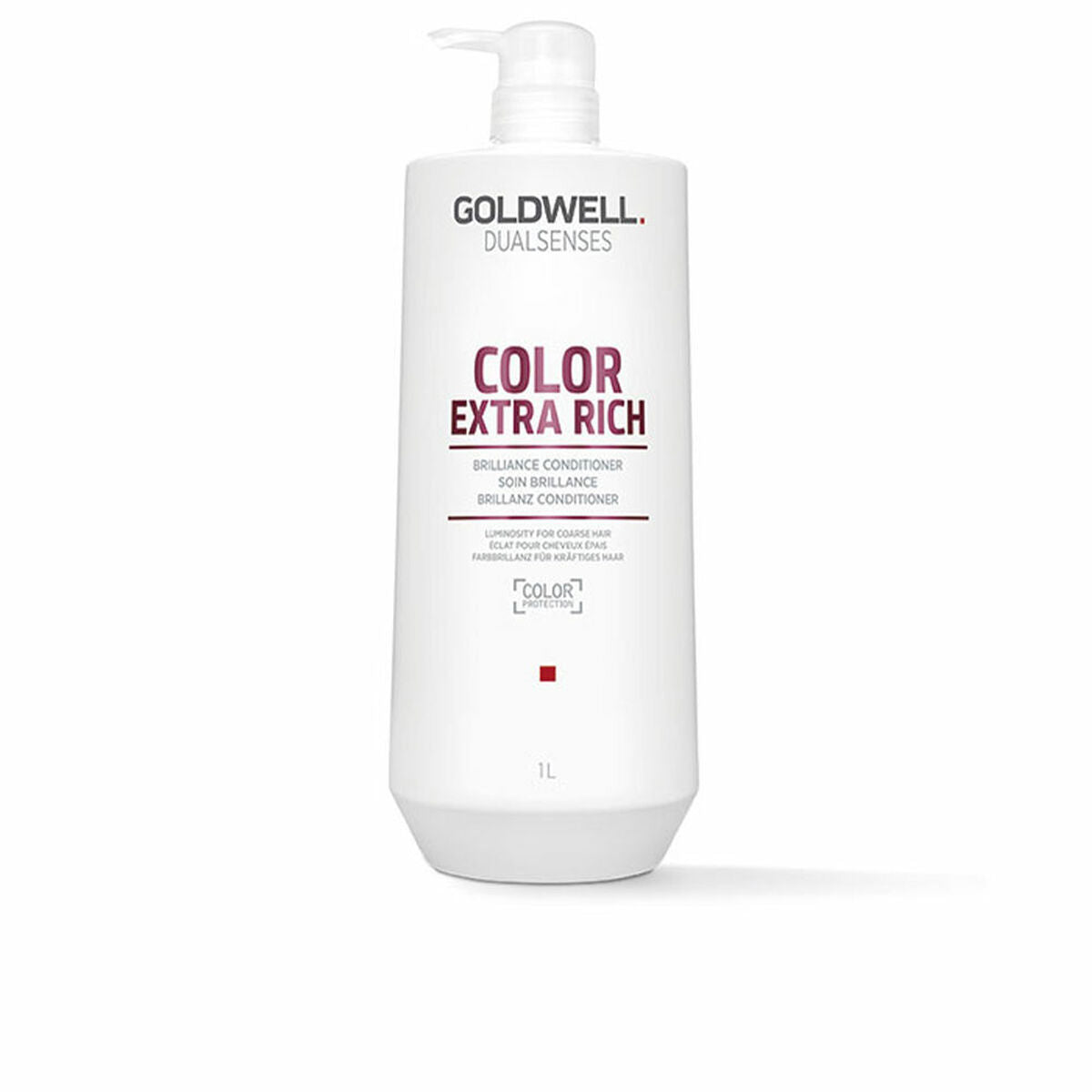 Conditioner for Dyed Hair Goldwell Color Extra Rich 1 L conditioner bottle