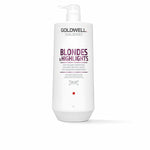 Conditioner for Blonde or Graying Hair Goldwell Blondes Highlights 1 L conditioner bottle