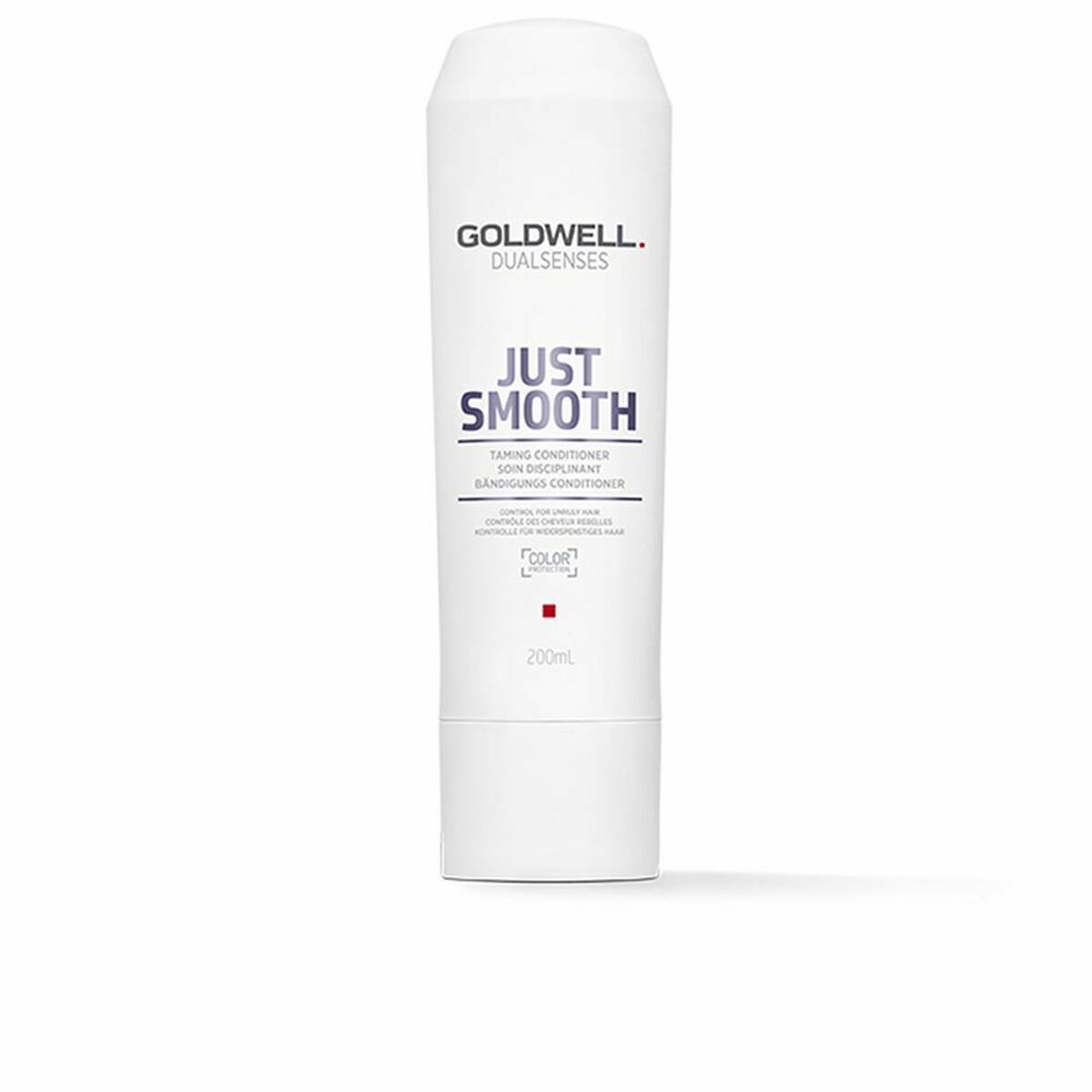 Moisturizing conditioner Goldwell Just Smooth 200 ml conditioner bottle