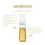 Sunscreen for Hair Goldwell SUN REFLECTS 150 ml product packaging