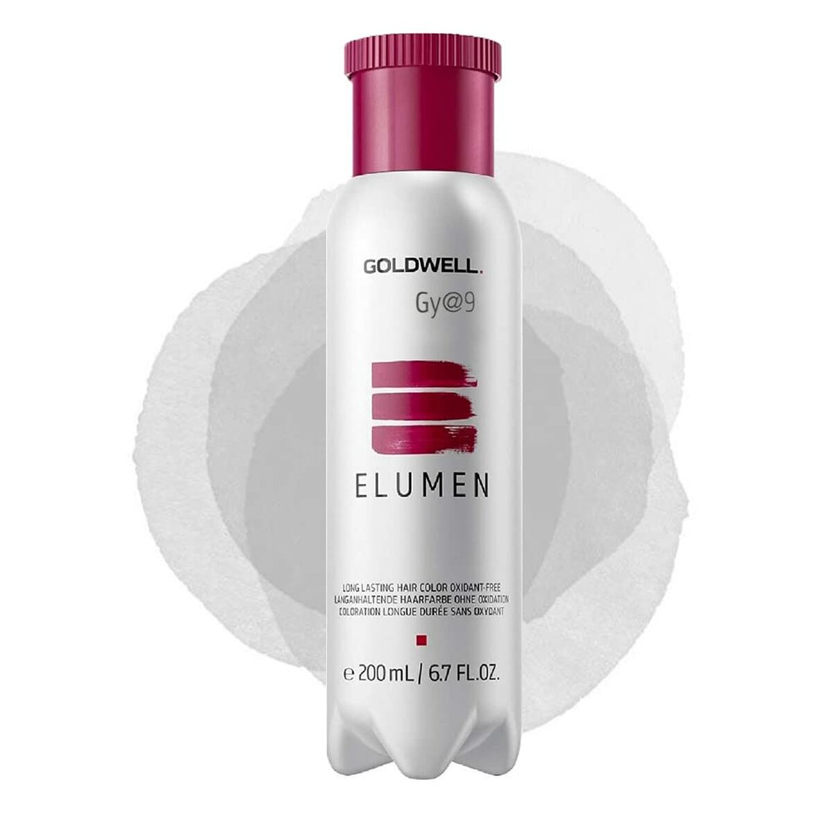 Permanent Dye Goldwell ELUMEN COLOR GY@9 200 ml product packaging