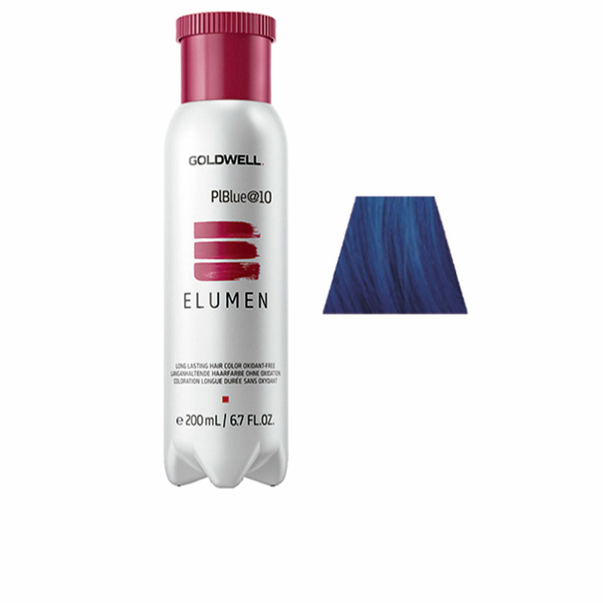 Permanent Dye Goldwell ELUMEN CARE PLBLUE@10 200 ml for Women product packaging