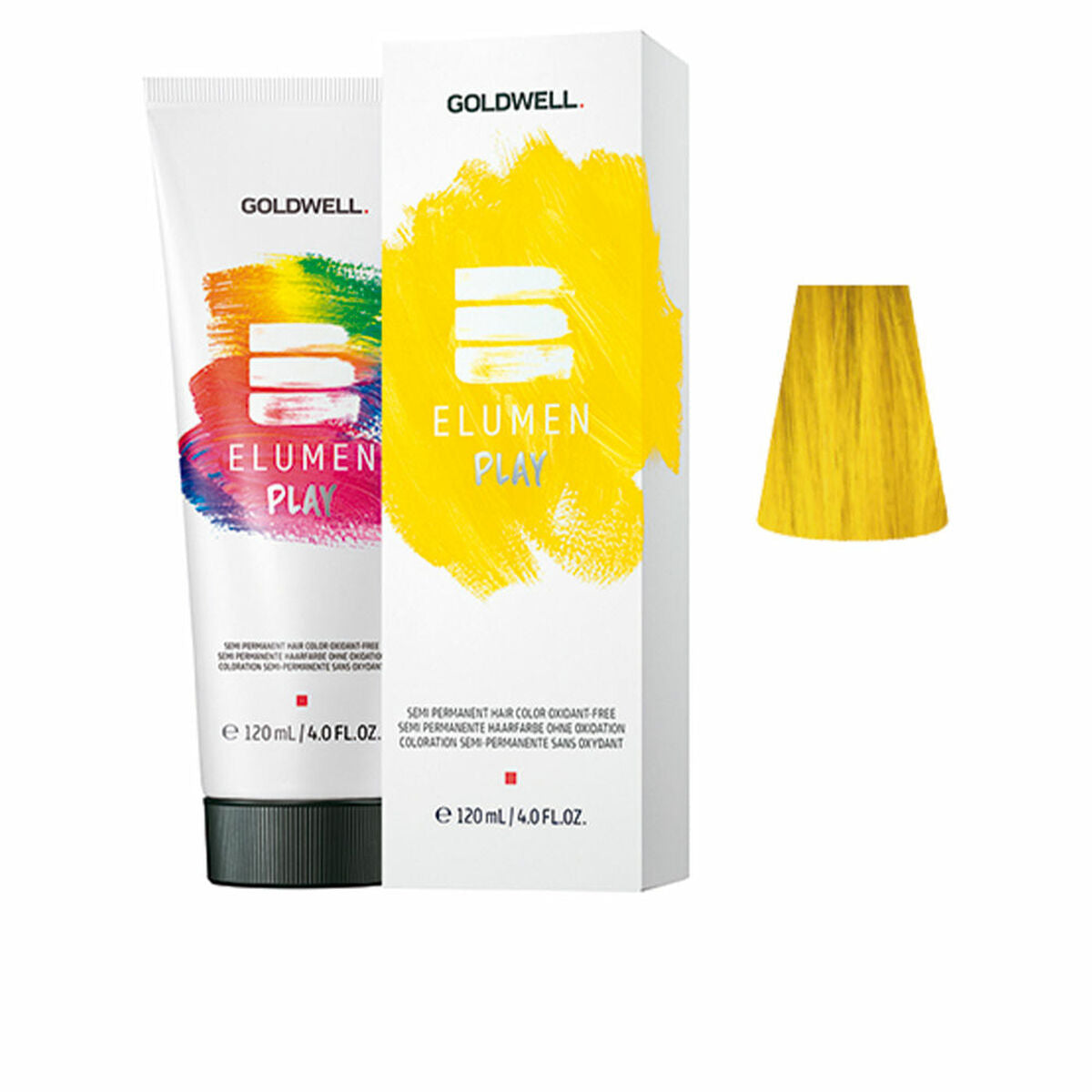 Semi-Permanent Tint Goldwell ELUMEN PLAY 120 ml for Women product packaging