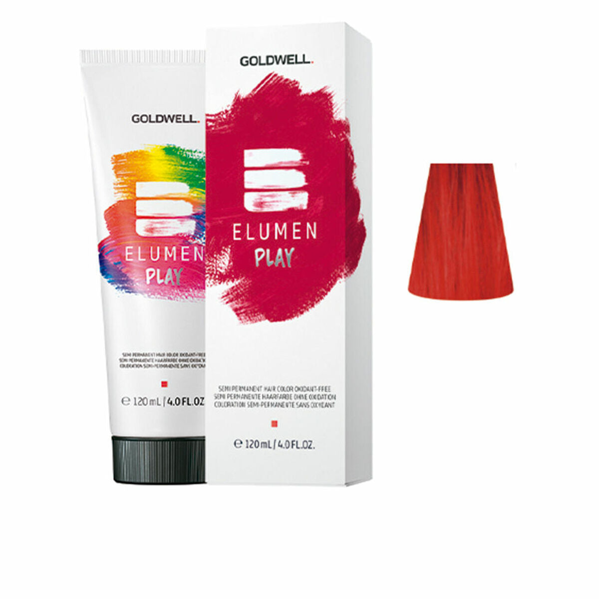 Semi-Permanent Tint Goldwell ELUMEN PLAY 120 ml for Women product packaging