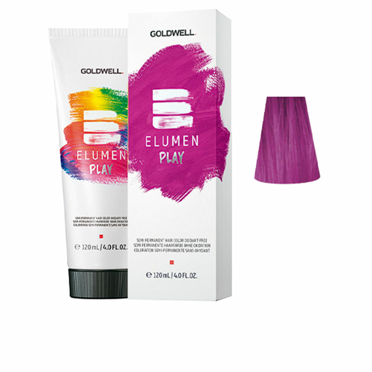 Semi-Permanent Tint Goldwell ELUMEN PLAY 120 ml for Women product packaging