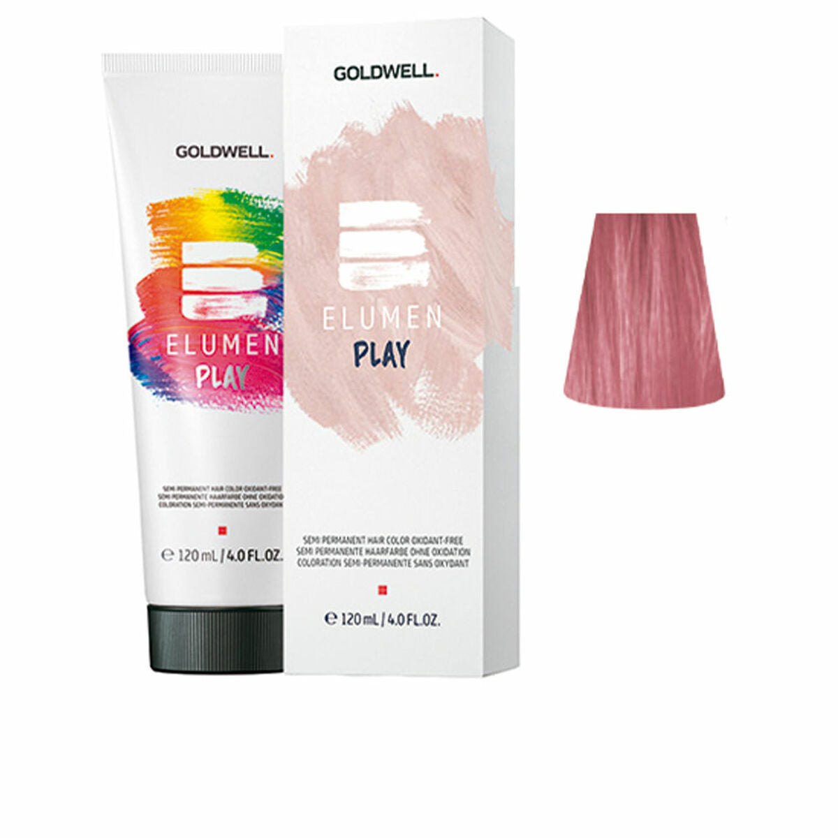 Semi-Permanent Tint Goldwell ELUMEN PLAY Rose 120 ml for Women product packaging