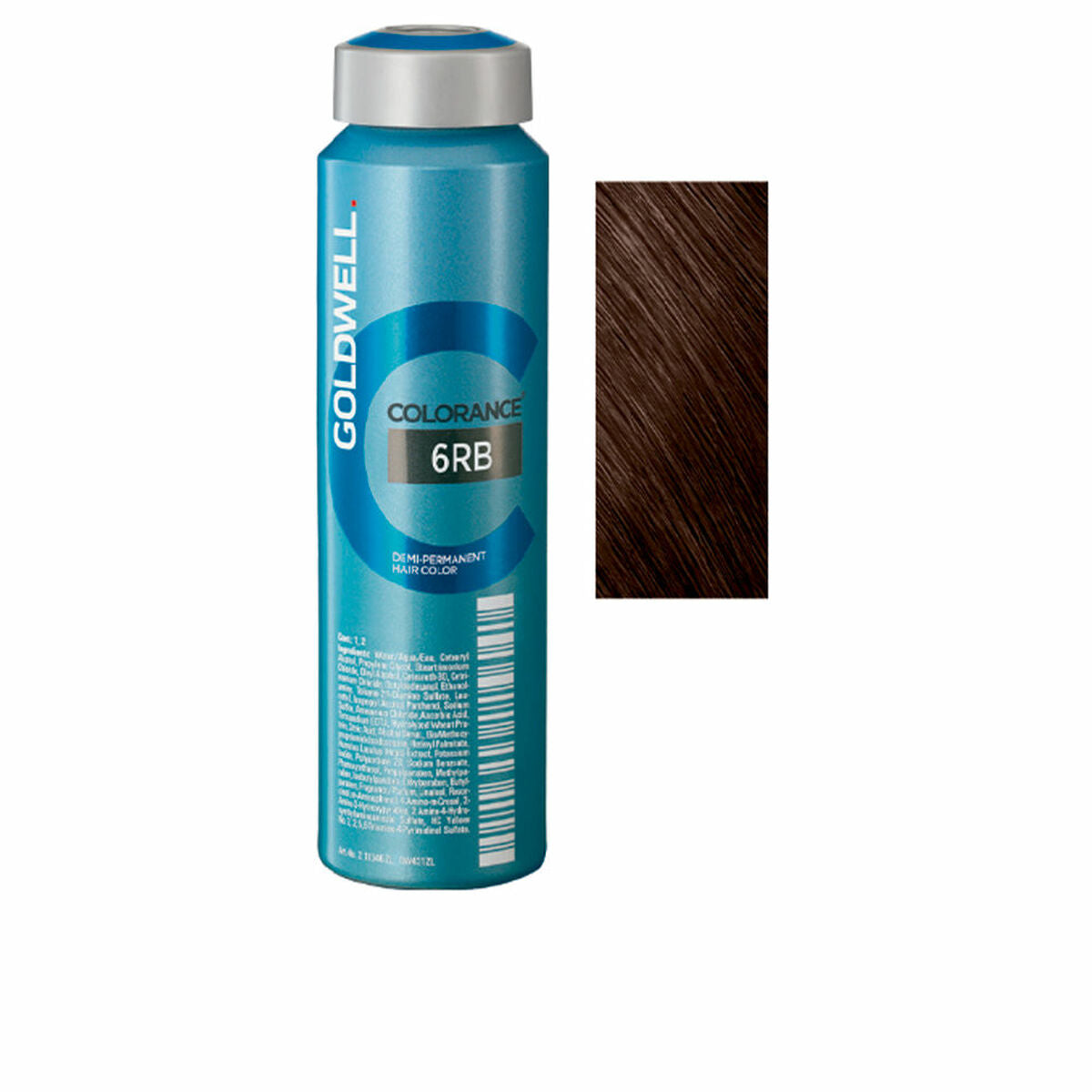 Semi-Permanent Tint Goldwell COLORANCE Nº 6RB 120 ml product packaging