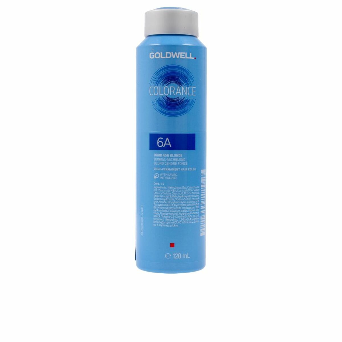 Semi-Permanent Tint Goldwell COLORANCE Nº 6A 120 ml product packaging