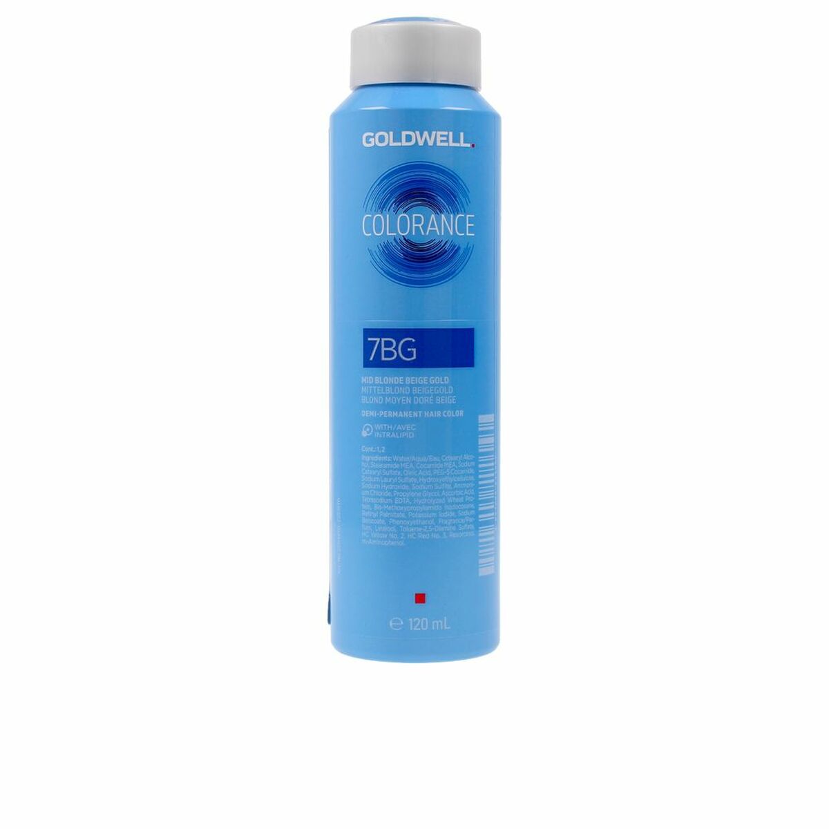Semi-Permanent Tint Goldwell COLORANCE Nº 7BG 120 ml product packaging