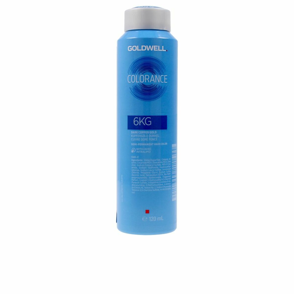 Semi-Permanent Tint Goldwell COLORANCE Nº 6KG 120 ml product packaging