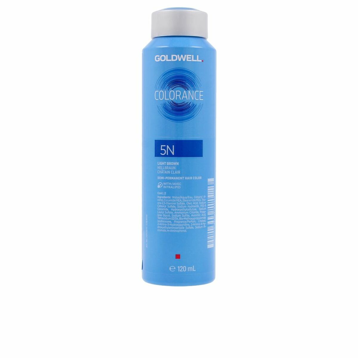 Semi-Permanent Tint Goldwell COLORANCE Nº 5N 120 ml product packaging