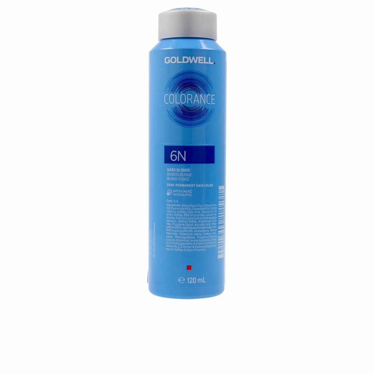 Semi-Permanent Tint Goldwell COLORANCE Nº 6N 120 ml product packaging