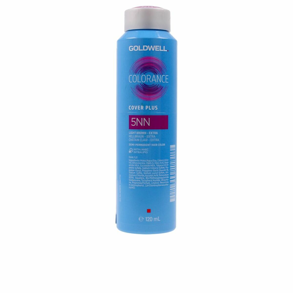 Semi-Permanent Tint Goldwell COLORANCE Nº 5NN 120 ml product packaging