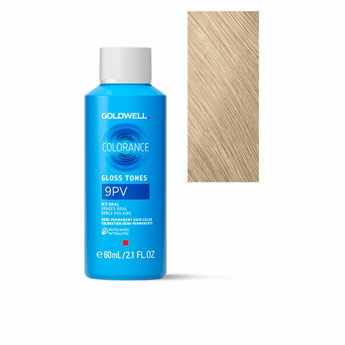 Permanent Dye Goldwell COLORANCE Nº 9PV 60 ml for Women product packaging
