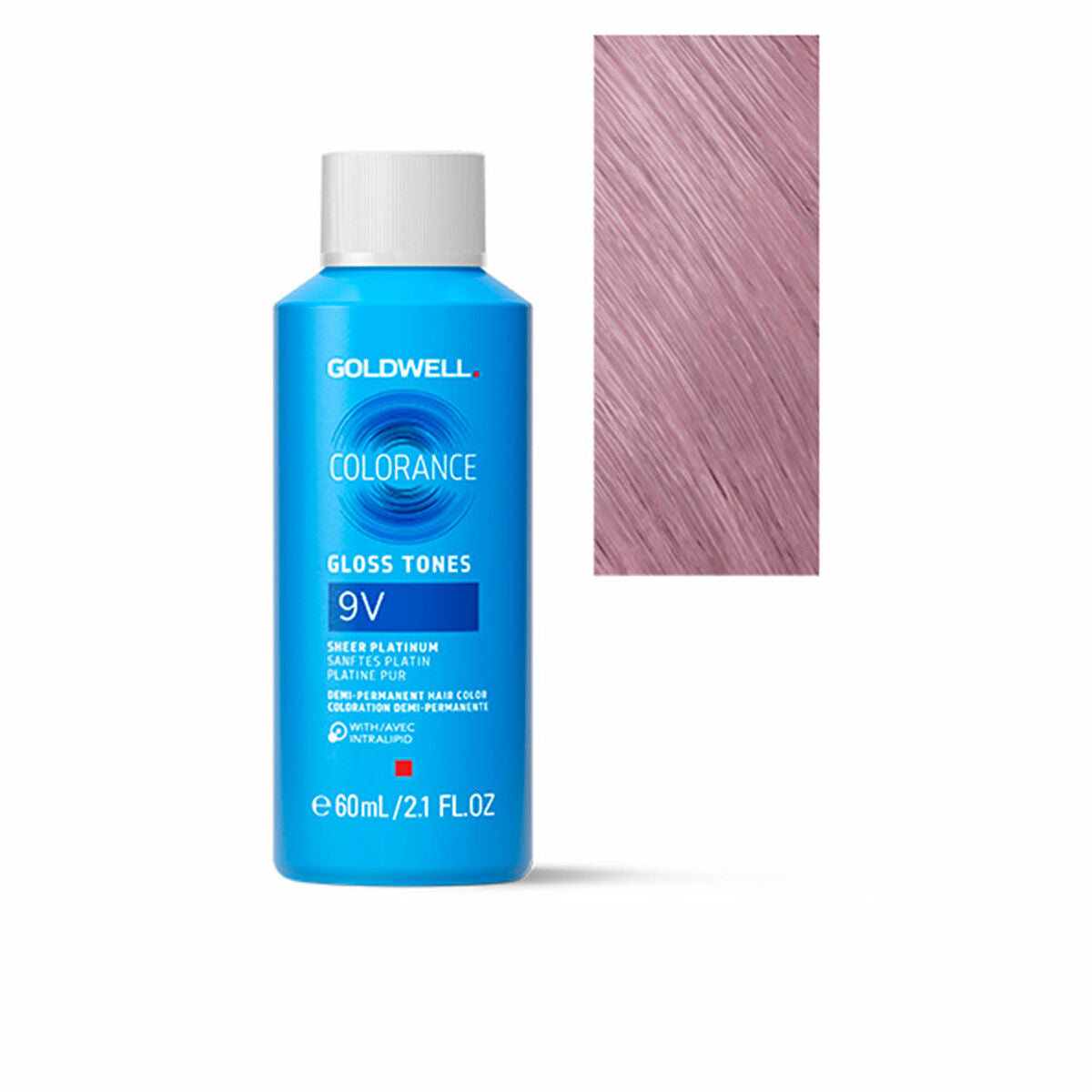 Permanent Dye Goldwell COLORANCE Nº 9V 60 ml product packaging