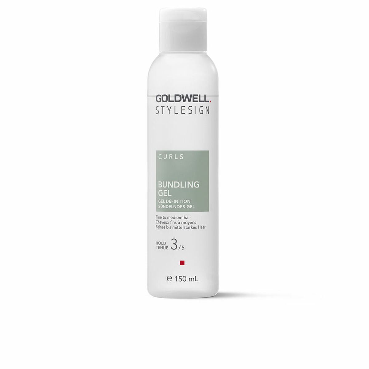 Medium hold fixing gel Goldwell STYLESIGN CURLS 150 ml skincare packaging